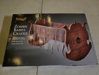 Spirit Halloween Zombie Babies Cradle