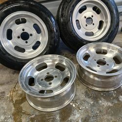 Chevy Vega Slot Mag Wheels 