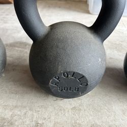 50 Pound Kettle Bell