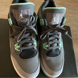 Jordan 4 Retro Green Glow (6.5Y)