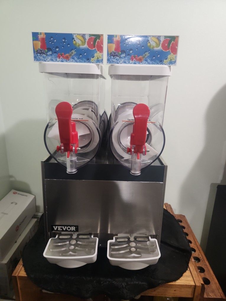 Vbenlem 110V Commercial Slushy Machine 30L