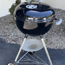  weber kettle charcoal grill BBQ