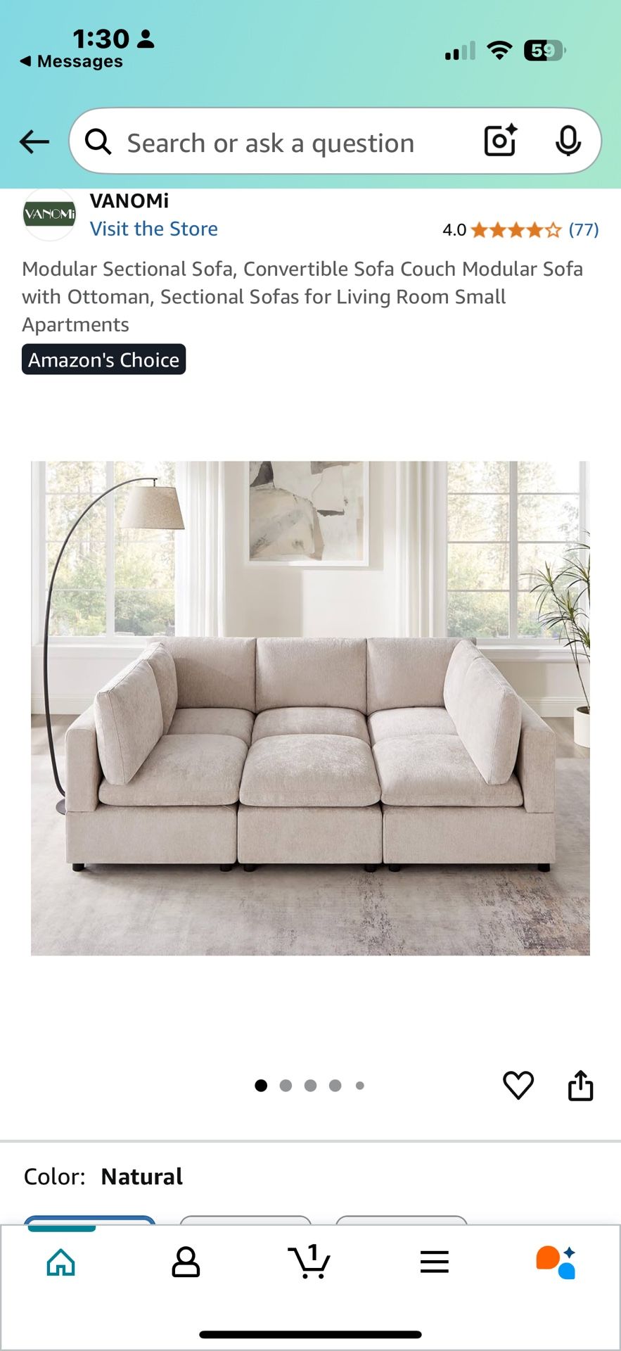 VANOMI COUCH