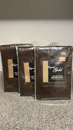 Corona Curtain Liquid Gold Tailored Panel