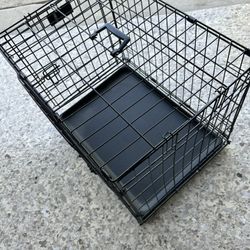 Folding Double Door Pet Crate