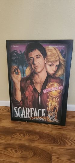 Scarface picture decor $50