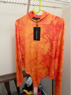 Orange Leotard