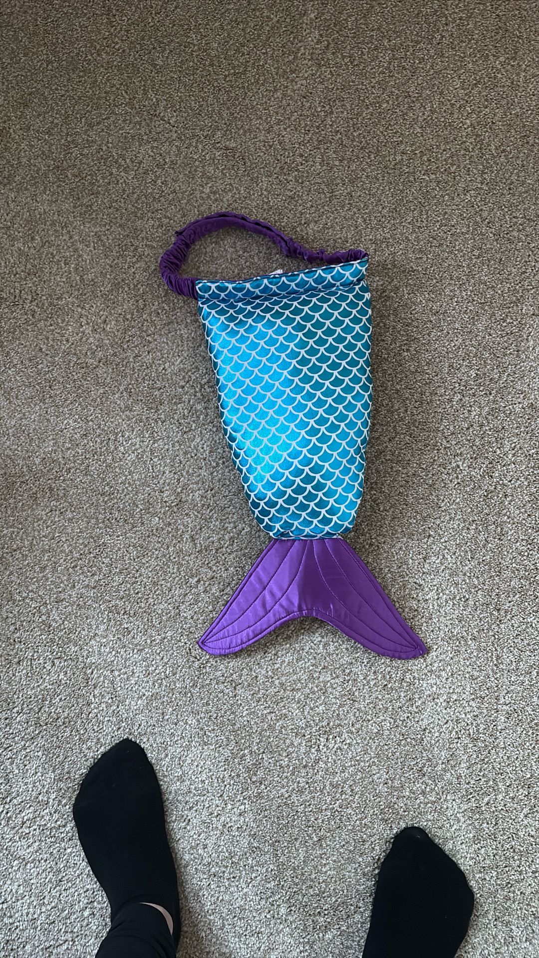 Mermaid Tail Velcro On Kids