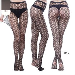 2 x Sexy Stockings Fishnet Pantyhose