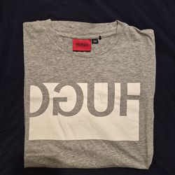 Men's Hugo Boss Grey T-shirt Size Large