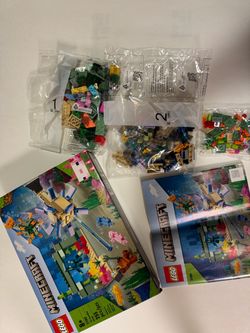 LEGO MINECRAFT THE GUARDIAN BATTLE. 21180. SEE POST.