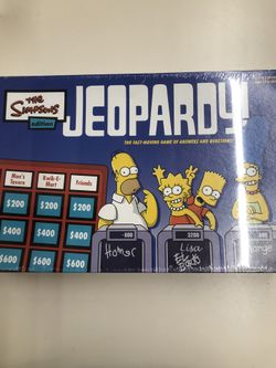 Pressman Jeopardy The Simpsons Edition 