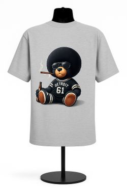 Back And Pocket Logo Smoking Teddy