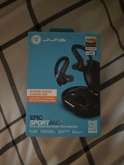 JLab Epic Sport ANC 3 – Brand New, Sealed