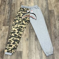 BAPE Shark Bite Tooth Joggers 