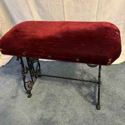 Antique Vanity Bench