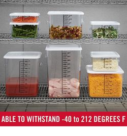 Rubbermaid Food Storage Container for Kitchen/Sous Vide/Food Prep, 12  Quart, Clear for Sale in Altadena, CA - OfferUp