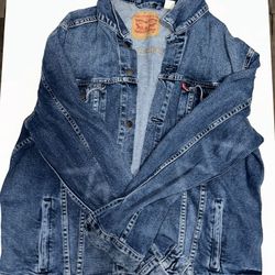 levi’s jean jacket XXL
