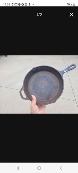 Used Fair Condition Lodge Cast Iron Skillet 8"