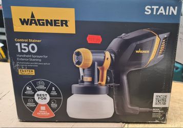 Wagner
Control Stainer 150 Handheld HVLP Stain Sprayer