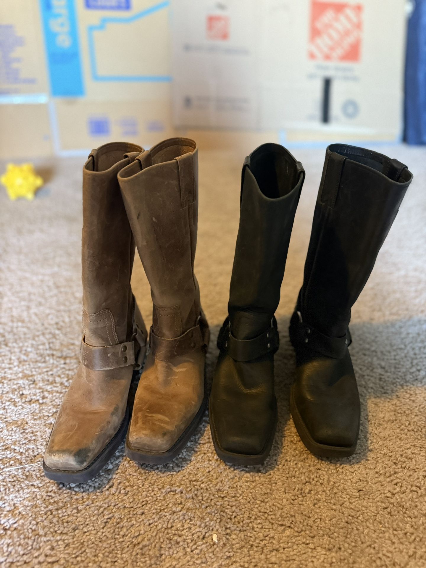 Leather Boots