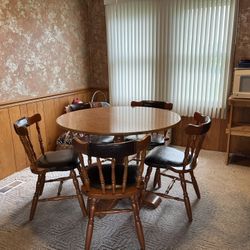 Dining Room Table With 5 Chairs