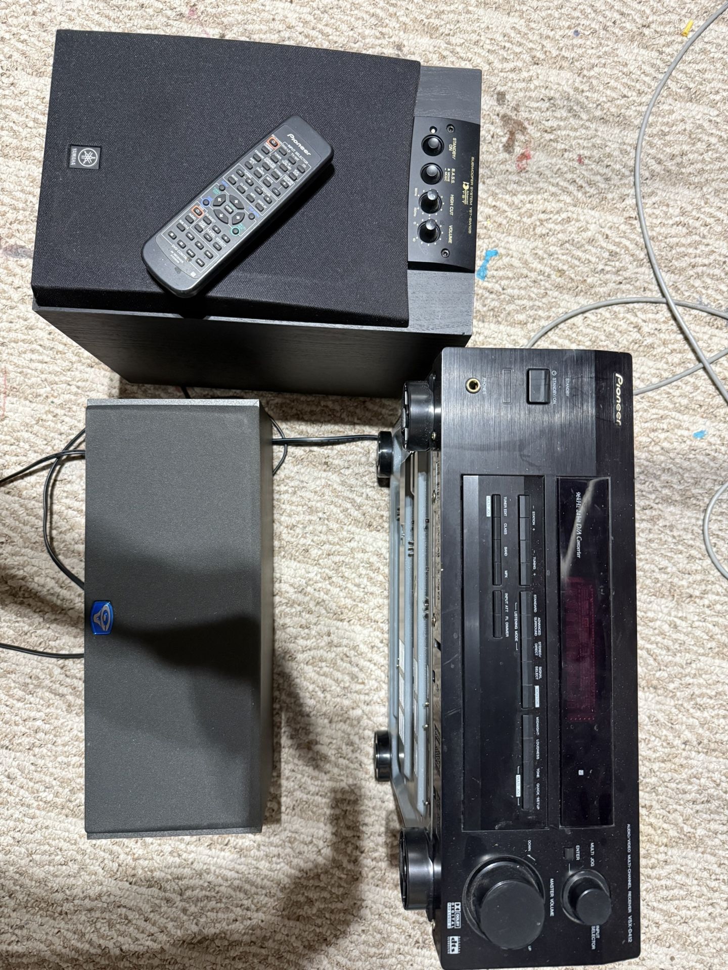 Stereo, sub, Speaker