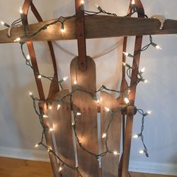 Wooden Antique Sled