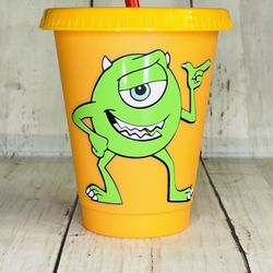 16oz Color Changing Mike Wazowski Cold Cup