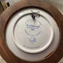 Antique Commemorative Plate  MJ Himmmmel