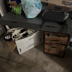 Ikea Gray Desk