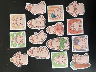 Cute Bunny Stickers 