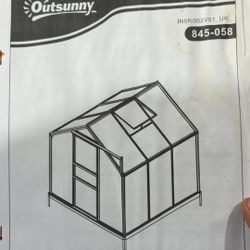 6’x6’ Greenhouse