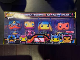 Marvel Neon Funko Pop