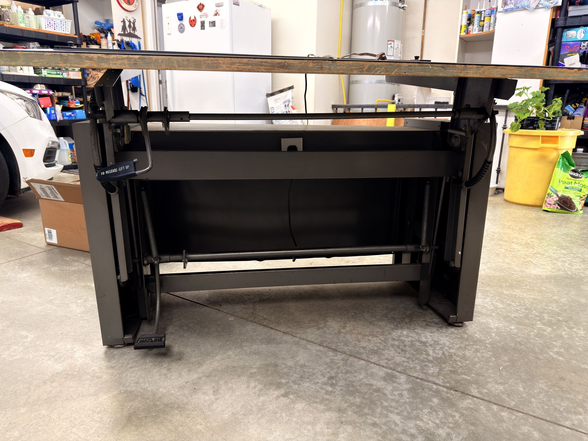 Vintage Mayline drafting/artist table