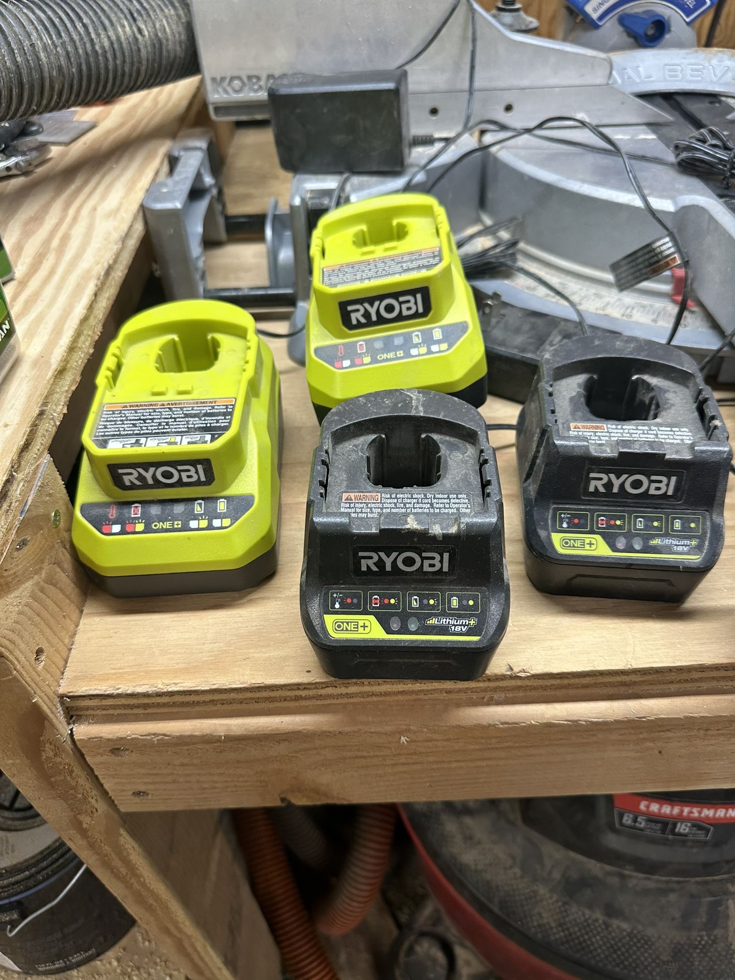 Ryobi 18v Chargers