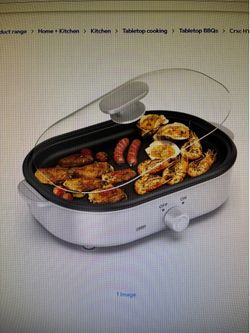Electric Hot Pot Non Stick Frying Pan HY-6107B