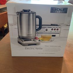 Wolf Gourmet Electric Kettle New In Box