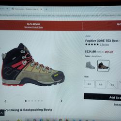 Nearly New Asolo Gore-Tex Fugitives 10.5 Boots