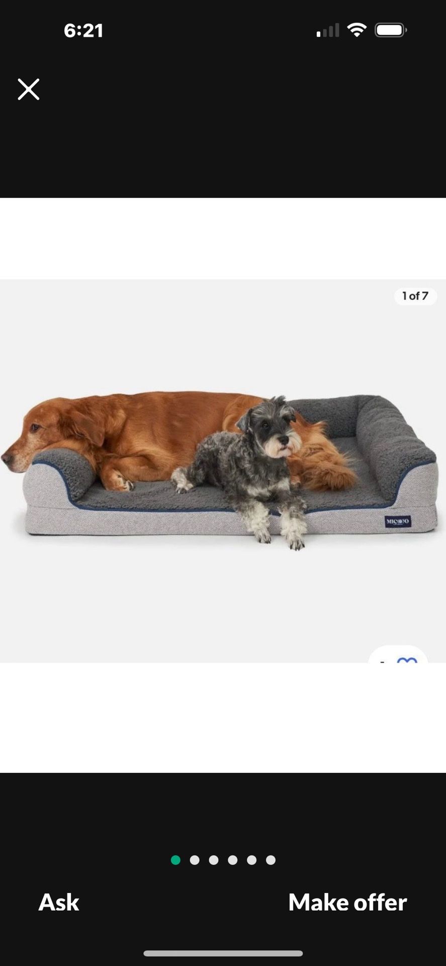 XL Orthopedic Dog Bed  (We Have Multiple Available. Price Is Per Bed.) 