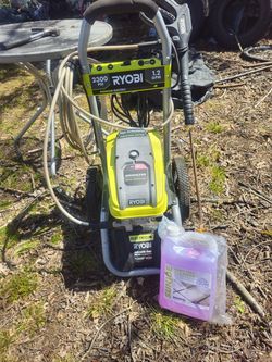 The price is firm.. Ryobi 2300 PSI electric power washer