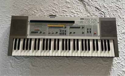 KORG SAS Super Accompaniment System Personal Keyboard Synthesizer w/ SC-02 Cartridge