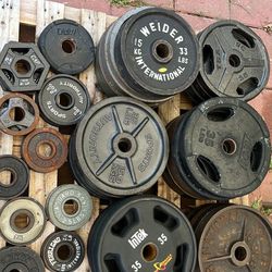 Olympic weight plates 
