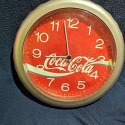 1992 Coca Cola Clock 