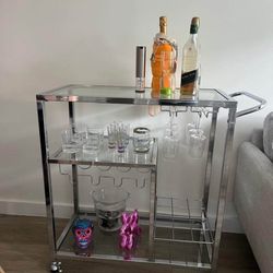 Mini Bar Cart