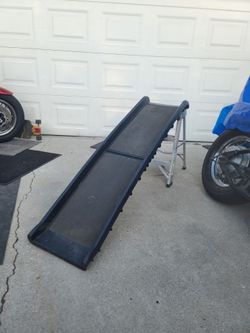 Ultra Lite Pet Ramp Bi-Fold Ramp - Black