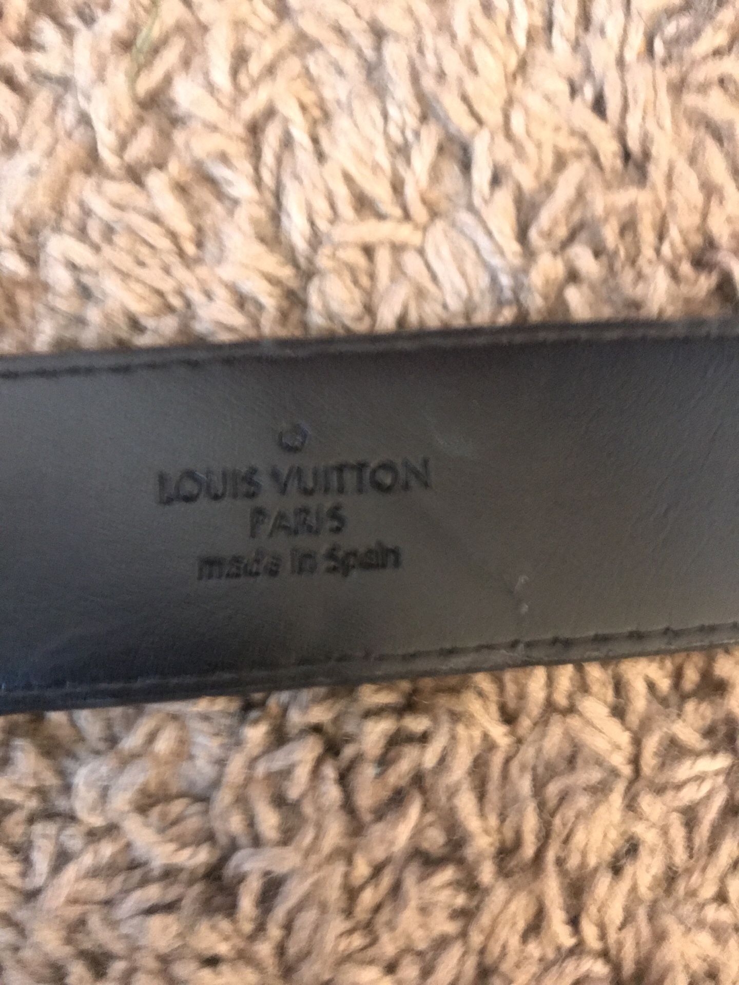 Official Louis Vuitton Belt (With all four screws in front and back)