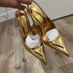 Gold Heels