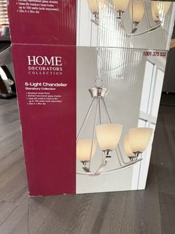 6 Light Chandelier