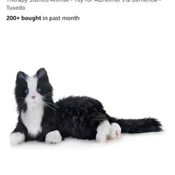 JOY FOR ALL Lifelike Tuxedo Cat
